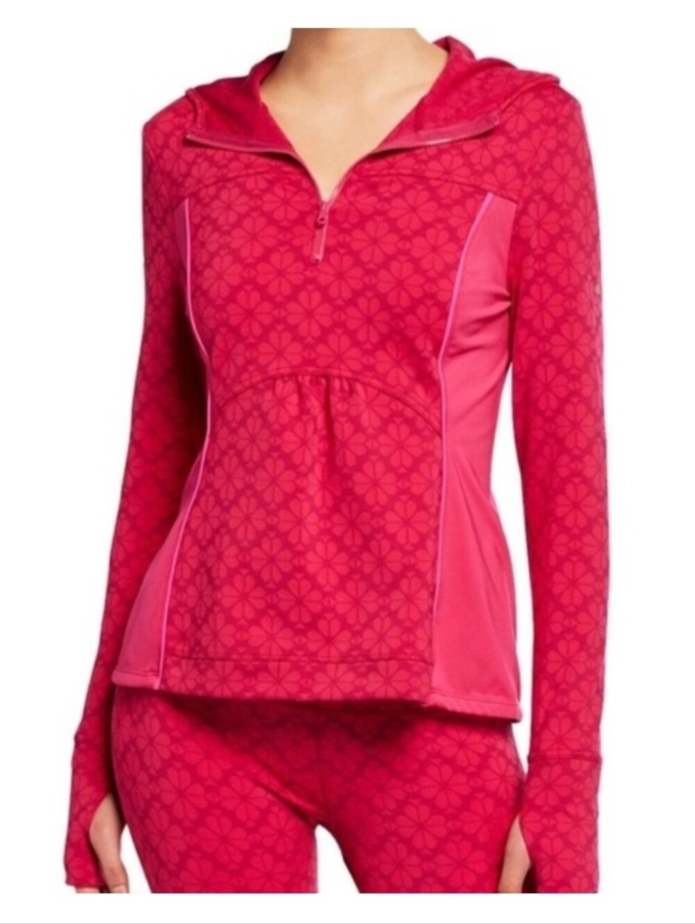 Kate Spade Pink Activeware Zip Up Jacket. Size S.
